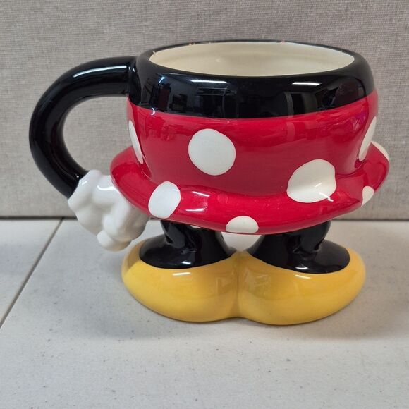 Disney Parks Minnie Mouse Red and Black Mug - Picture 3 of 4